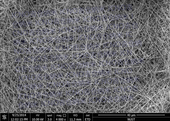 铜核镍壳结构纳米线
