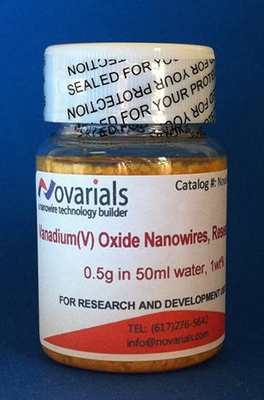 进口氧化钒纳米线Vanadium Oxide Nanowires