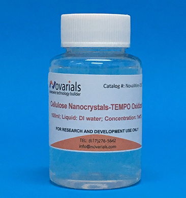 进口纤维素纳米晶体 四甲基哌啶氧化物Cellulose Nanocrystals (CNC) - TEMPO Oxidized