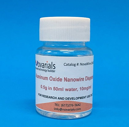 进口氧化铝纳米线Lanthanum oxide nanowires，进口氧化铝纳米线分散液Aluminum Oxide Nanowire Dispersion